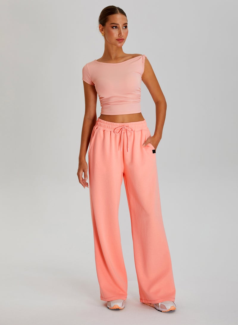 KAWN.YOGA High Waist Wide Leg Joggers - Image 1